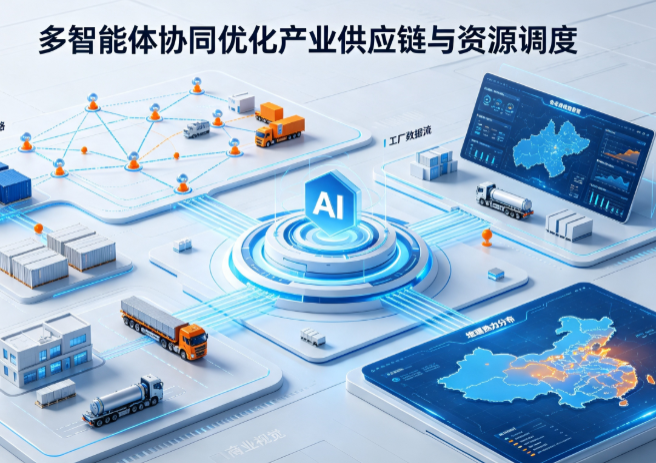 新县AI 智能体 Geo 优化重塑产业链空间调度体系，打通仓储运输全链路