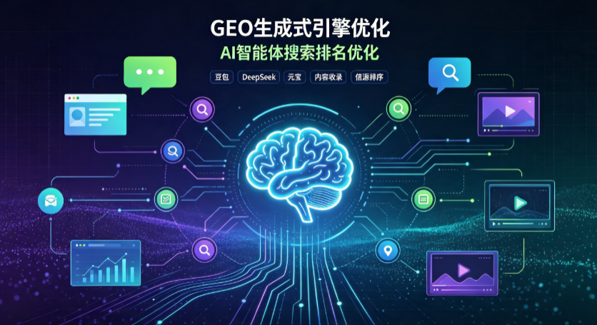新县GEO 浪潮来袭：生成式引擎优化崛起，创作者争抢豆包、DeepSeek、元宝智能体流量入口